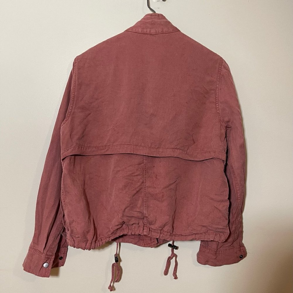 Rails Collins Pink Utility Jacket Size Small - image 3